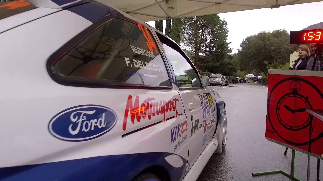 🎬 Rallye du Var 2018 🇨🇵 - François DELECOUR - Ford Escort Cosworth