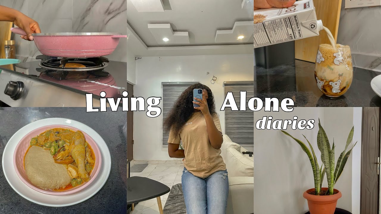 Living Alone | life of a Nigerian girl | days in my life | home cooking