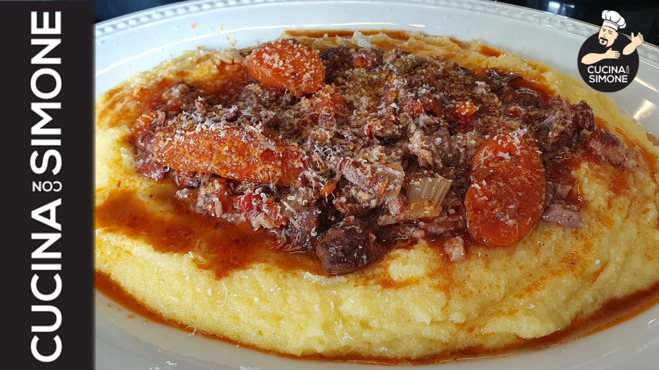 Polenta con Stufato di Manzo