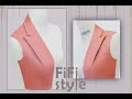 FiFi Style : Kỹ thuật làm cổ áo Vest Origami biến thể