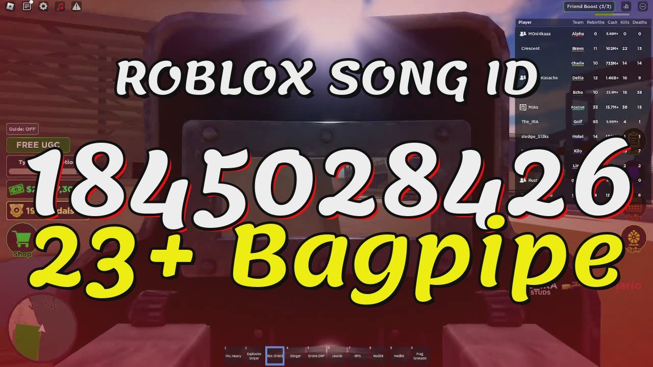 23 Bagpipe Roblox Song IDs Codes YouTube 