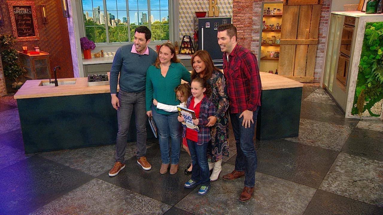 Watch The "Property Brothers" Surprise 2 Of Their Biggest (Littlest) Fans Who Happen To Be Sister… | Rachael Ray Show
