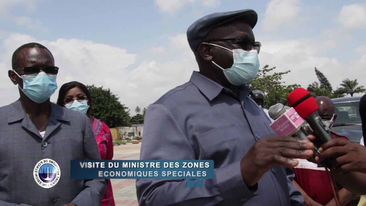 Visite du Min. des Zones économiques Spéciales et de la Diversification économique, M.Emile OUOSSO