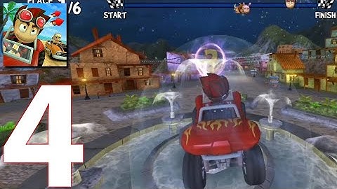 Beach Buggy Racing - Gameplay Walkthrough Part 4 - Easy Street 4 (iOS, Android)