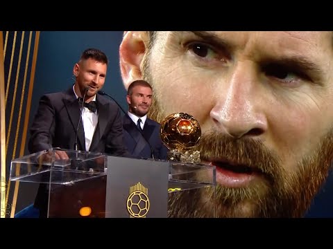 LIONEL MESSI WINS HIS 8TH BALLON D'OR 🏆