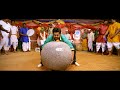 Dhruva sarja lifts heavy stone in village competition  radhika pandit bahaddur kannada movie scene