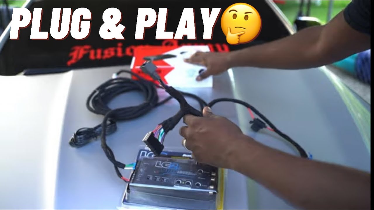 Installing A Plug & Play Amplifier into My 2013 Ford Fusion - YouTube