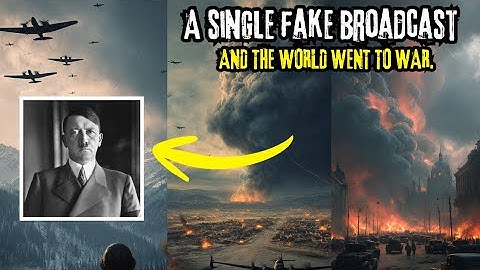 THE START OF WORLD WAR II FROM A FAKE TV BROADCAST | The Gleiwitz Incident ⚠️💣