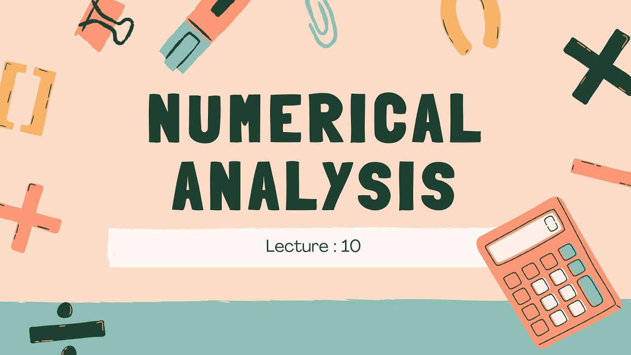 Numerical Analysis | Unit- 3 | Lec: 10 | Numerical Integration | Sem 4 ...