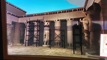 Milwaukee Public Museum Egyptian Interaction animation screen!