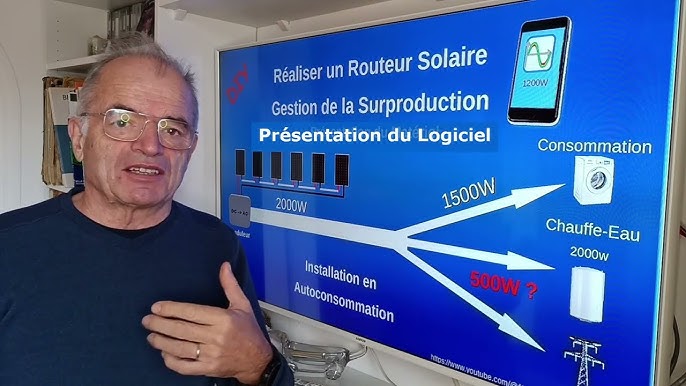 Routeur solaire MK2PV gestion de surplus photovoltaïque avec Marche Forçée  