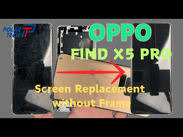 Ecran Tactile Original OPPO Find X5 Pro 4130012 Noir