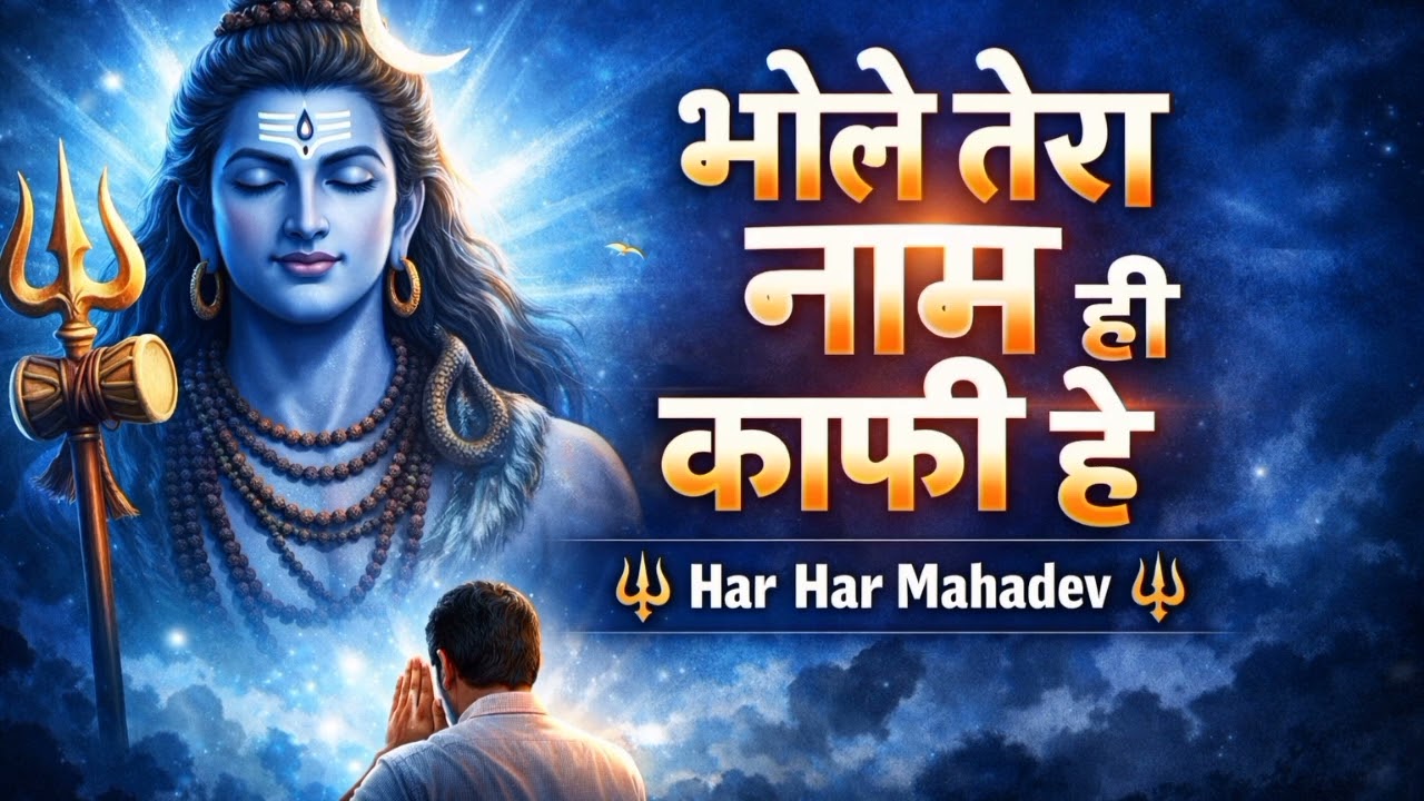 Bhole Tera Naam Hi Kaafi Hai | Mahadev Bhajan 2026 🙏