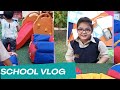 School vlog  shahmeen show  first day at school  school activities  dance performance at school