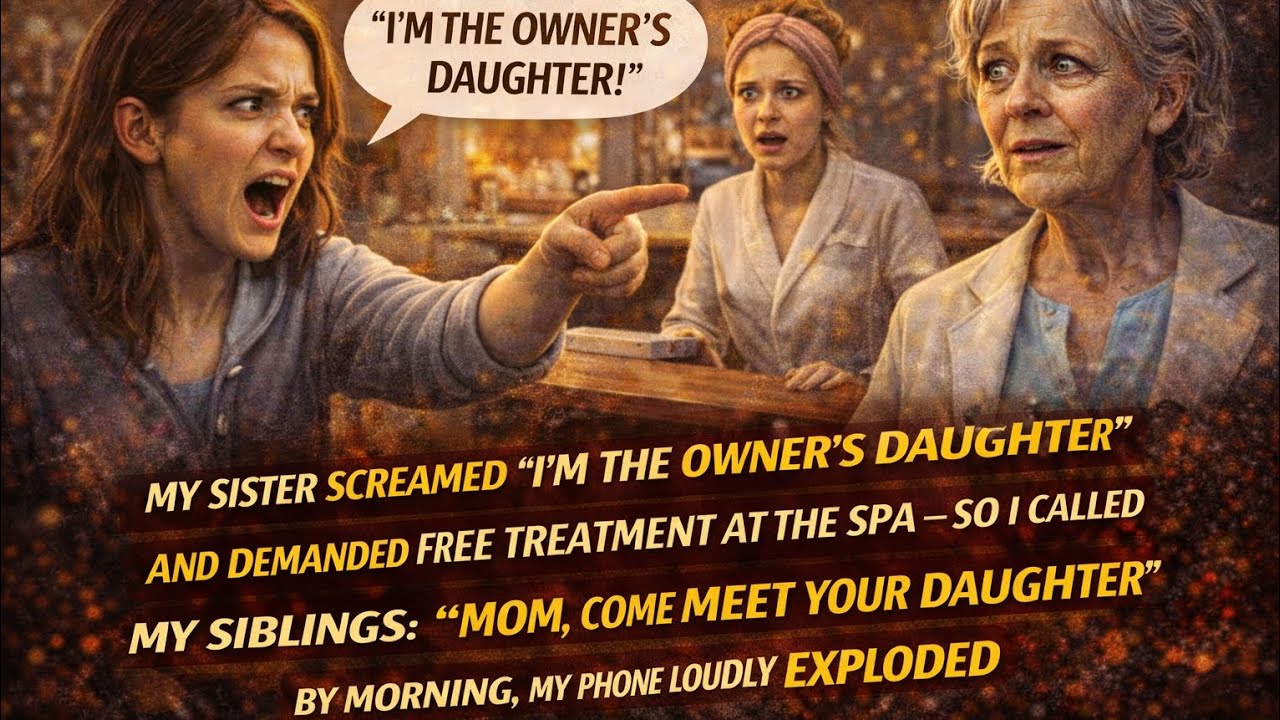 My Sister Screamed 'I'm The OWNER'S Daughter!' And Demanded Free Treatment At The 