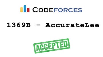 Codeforces "1369B - AccurateLee" solution( Bangla ) | Cpp language