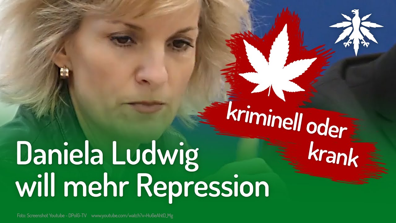 Daniela Ludwig will mehr Repression  | DHV-News 
