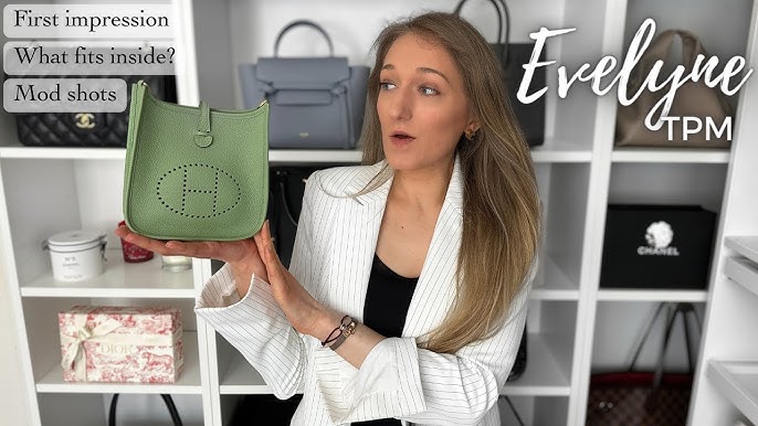 Hermès Evelyne PM Review  What It Fits, What It Costs + More! 