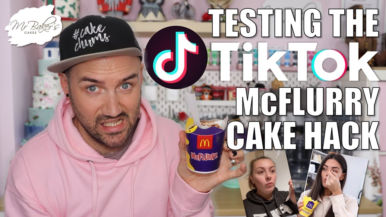 ProBaker Puts the TikTok McFlurry Cake Hack to the Test Is it