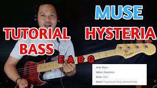 TUTORIAL BASS - MUSE HYSTERIA