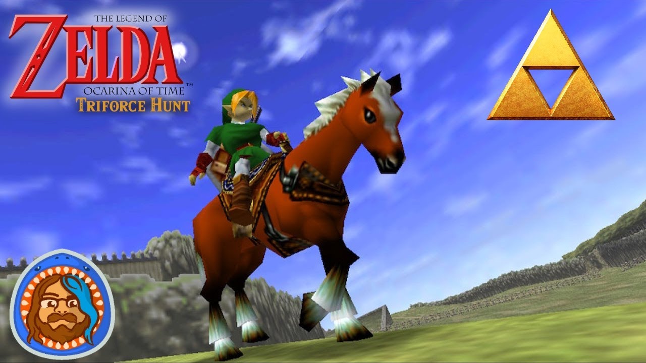 Triforce% run in Ocarina of Time - N64 Squid