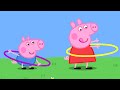 Peppa pig plays with hoops  peppa pig asia  peppa pig english episodes