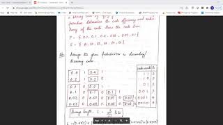 Class 3: Module 2- Part 2 Shannon Fano algorithm