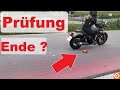 Motorradprüfung – Besteht Michaela Leuze die Prüfung?