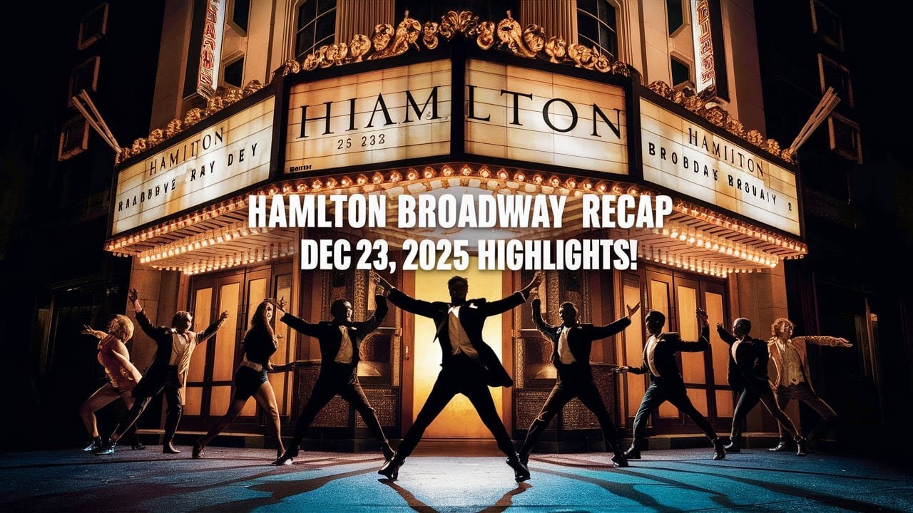 Hamilton Broadway Recap Dec 23 2025 • Full Show Highlights & Best Moments