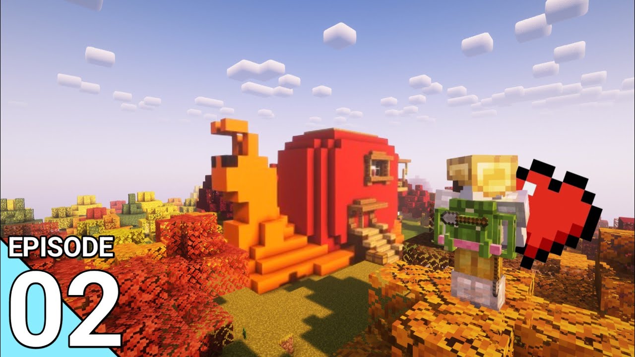 Membuat Rumah Yang Unik | Minecraft Survival ALLFABRIC