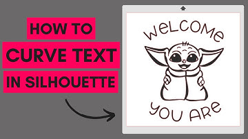 How To Curve Text In Silhouette Studio