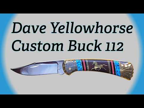 An AMAZING Dave Yellowhorse Custom Buck 112!