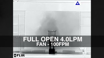 ASHRAE110 Ejector Sulfur Hexafluoride Plume Visualization