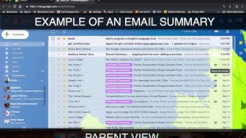 Google Classroom Email Summaries for Parents/Guardians (For Parents)