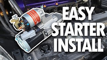 How To Replace A Starter In A Mazdaspeed 3 - FMIC Setup , No Jack Needed