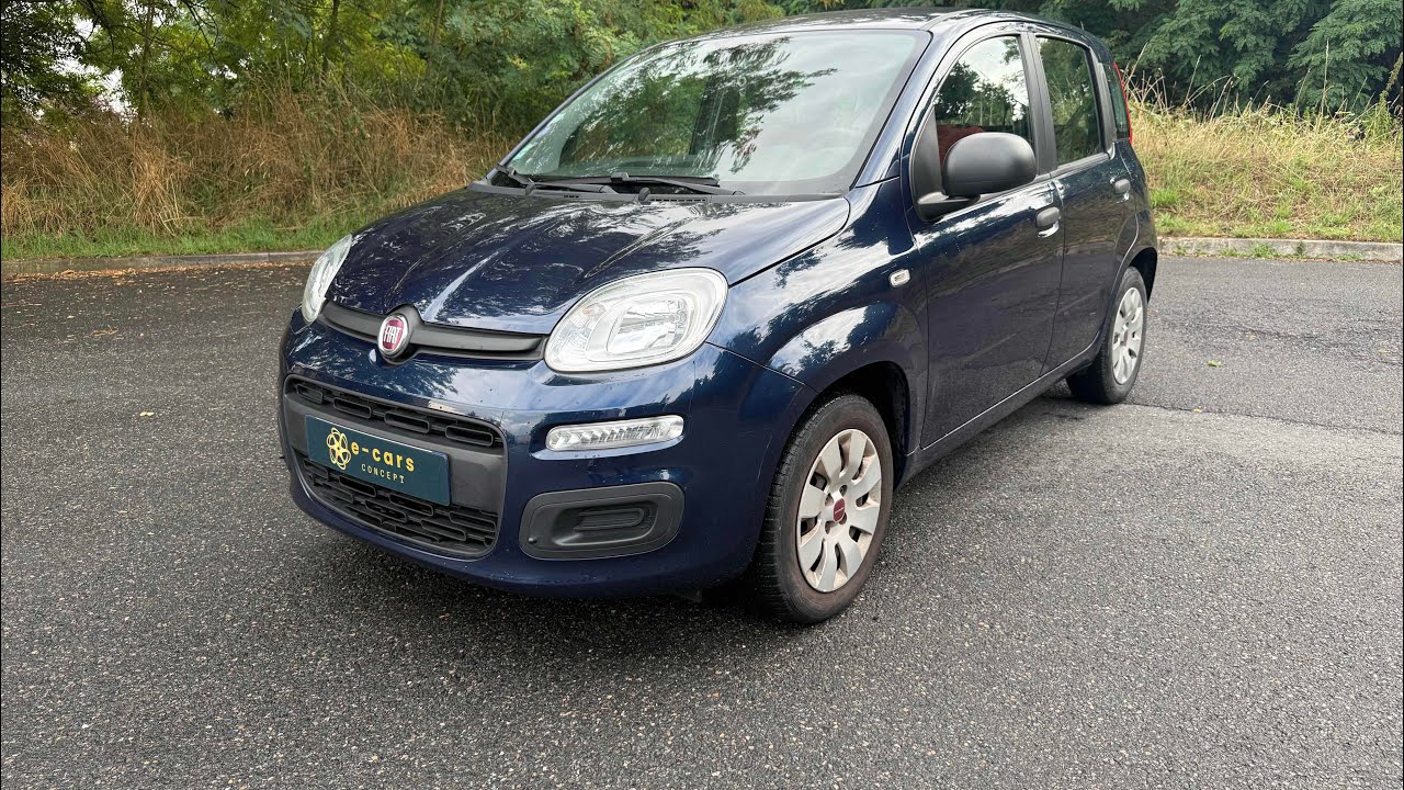 Présentation & Essaie de cette sublime FIAT Panda 1.2 69 Ch «Ligue 1 Conforama» chez e-cars concept🚀
