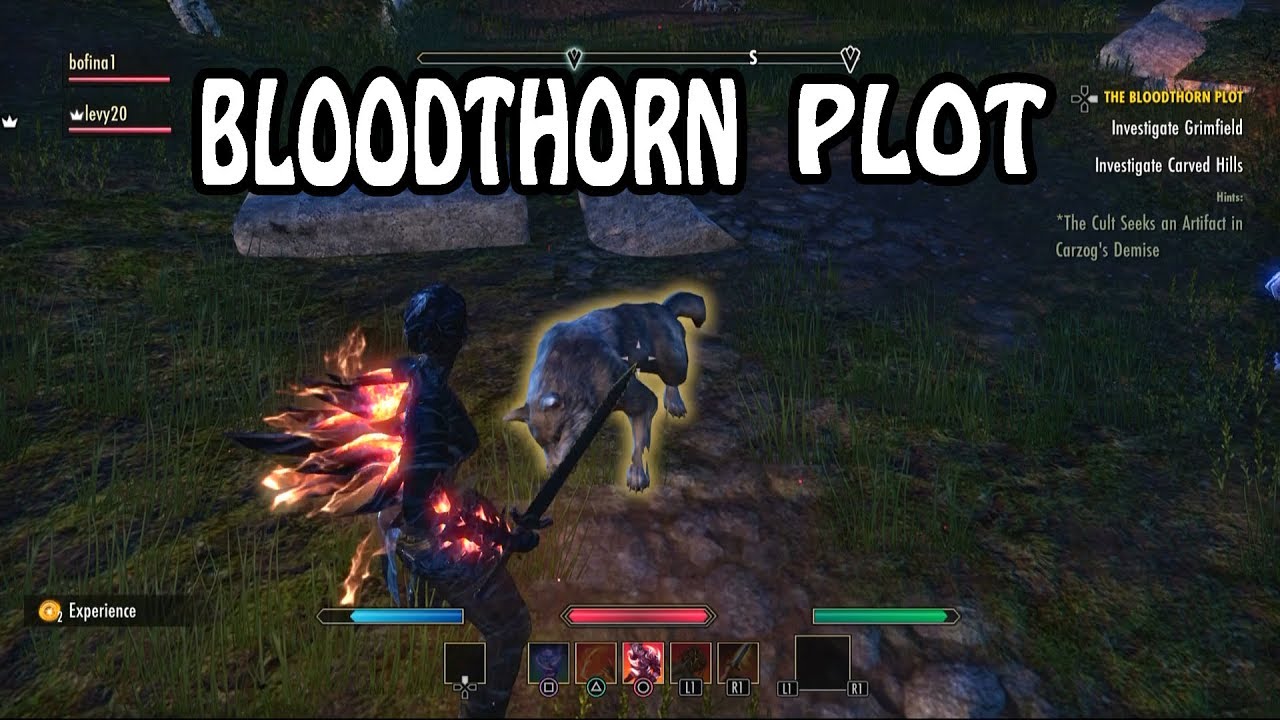 Elder Scrolls Online The Bloodthorn Plot Youtube