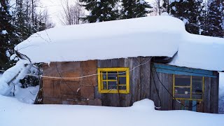 Одиночный Поход. 40 Километров По Зимней Реке. Лесная Изба. Дикие Места. Три Дня Один В Глухой Тайге