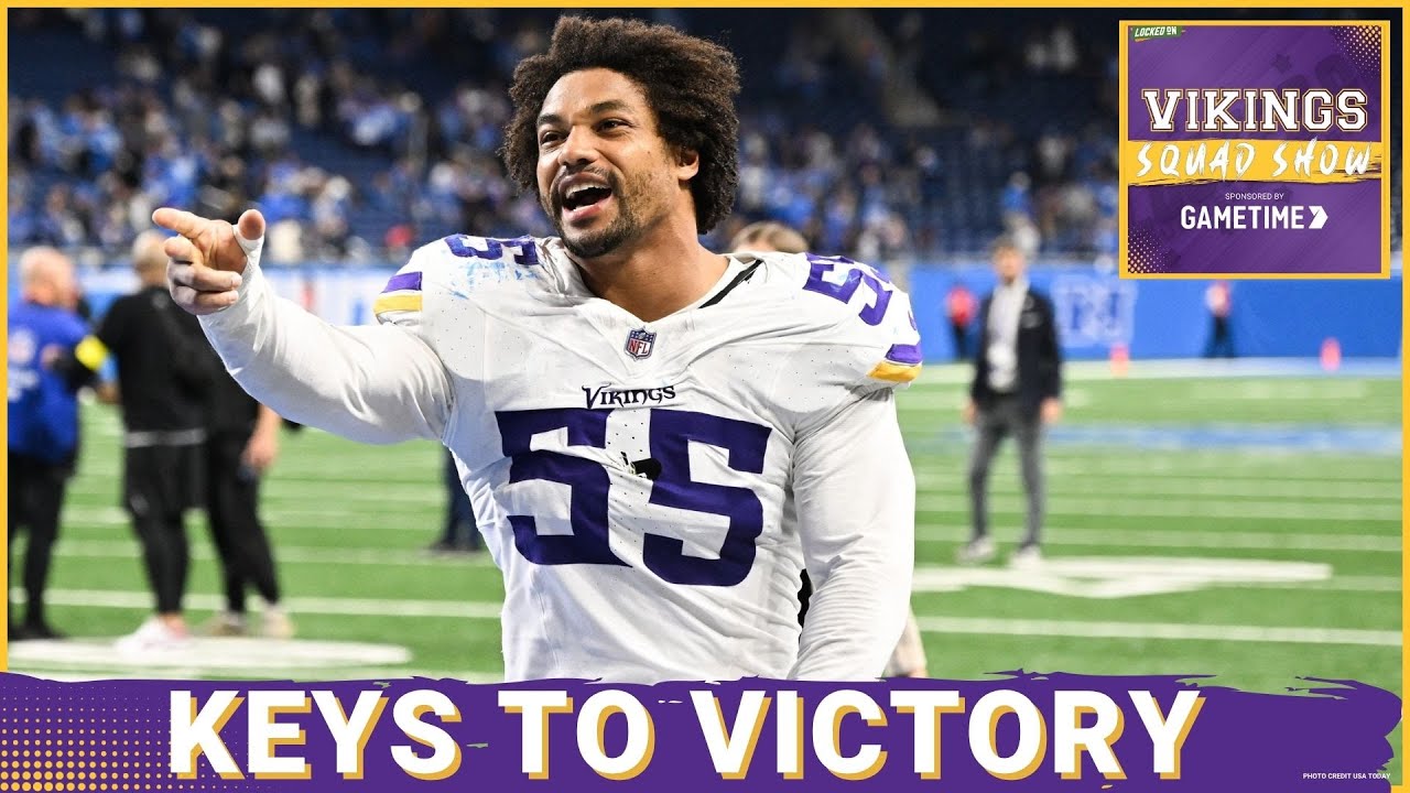 VIKINGS SQUAD SHOW: The DIFFICULTY of Slowing Down Lamar Jackson VIKINGS SQUAD SHOW: The DIFFICULTY of Slowing Down Lamar Jackson