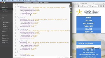 Edge Code CC und Brackets Tutorial: Vorschau im Browser generieren |video2brain.com