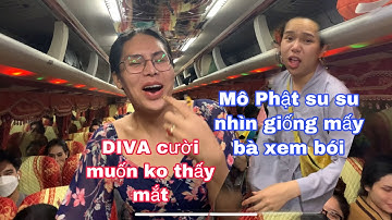 DIVA Cát thy với đoàn Hương nam đi chùa quậy chấn động .