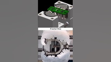 🔩 Fractal Vise | Precision Gripping for Any Shape #cad #3dmodeling #engineer