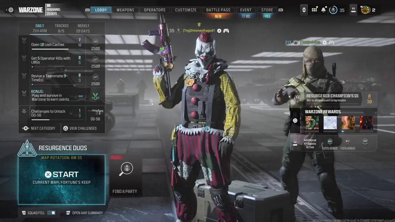 Warzone spooktober stream!! Sub up