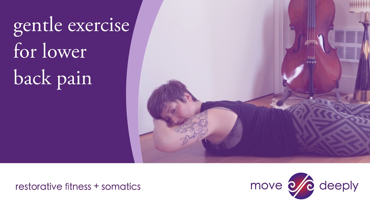 Instant Sore Back Relief Somatics Back Lift Exercise YouTube