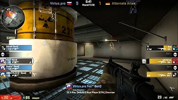 CS:GO Virtus.pro V ALTERNATE StarLadder Dust2