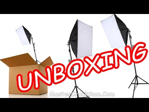 UNBOXING KIT DE ILUMINACIÓN PARA ESTUDIO