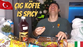 50 EURO OF TURKISH FOOD! ÇİĞ KÖFTE, KEBAB, SNACKS, ŞALGAM…😳🇹🇷