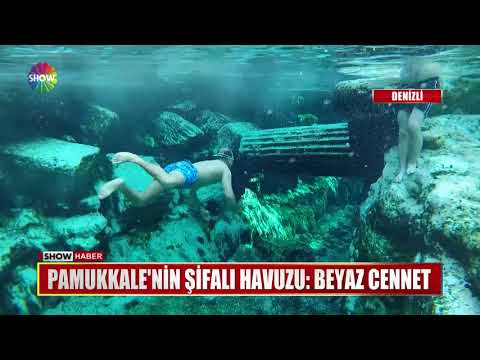 Pamukkale'nin şifalı havuzu: Beyaz Cennet