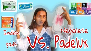 Which pad is best for period? *Live testing* || PADelux Vs. Whisper, Soffy, Safety...