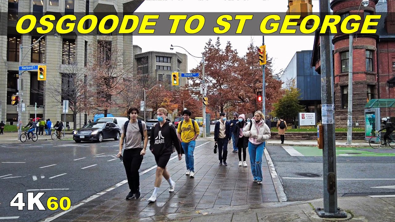 Toronto Osgoode to St Station Downtown Walk (Nov 2021) YouTube